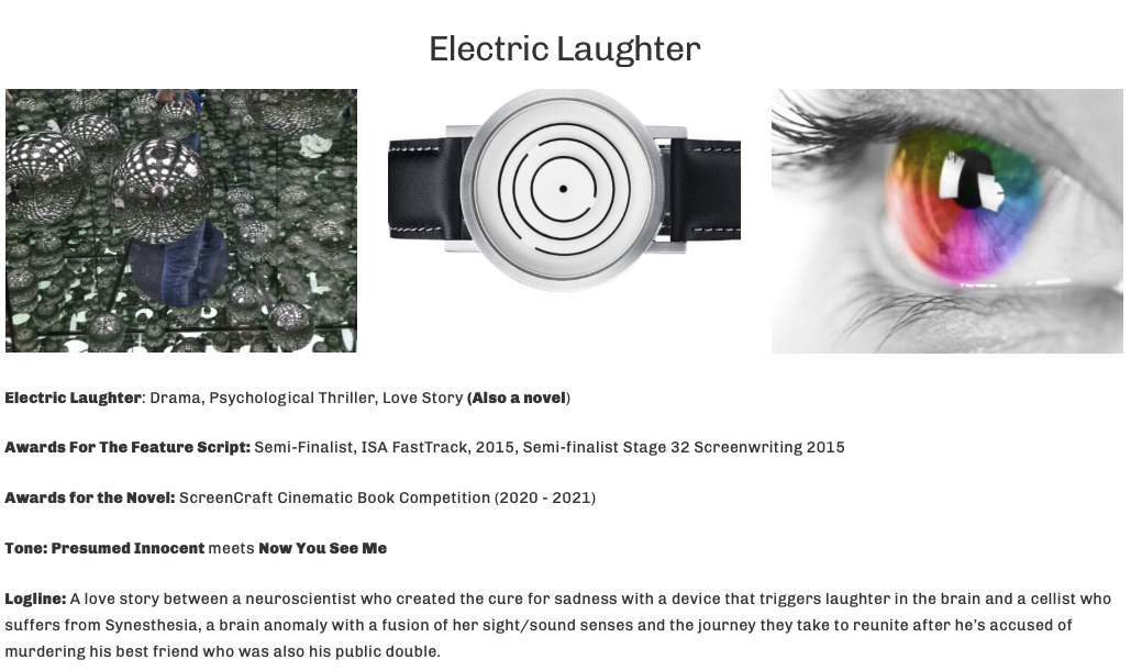 ELECTRIC LAUGHTER: FEATURE