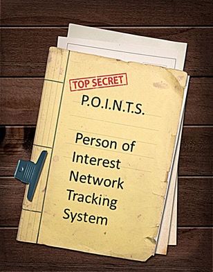PERSON OF INTEREST NETWORK TRACKING SYSTEM (P.O.I.N.T.S.)