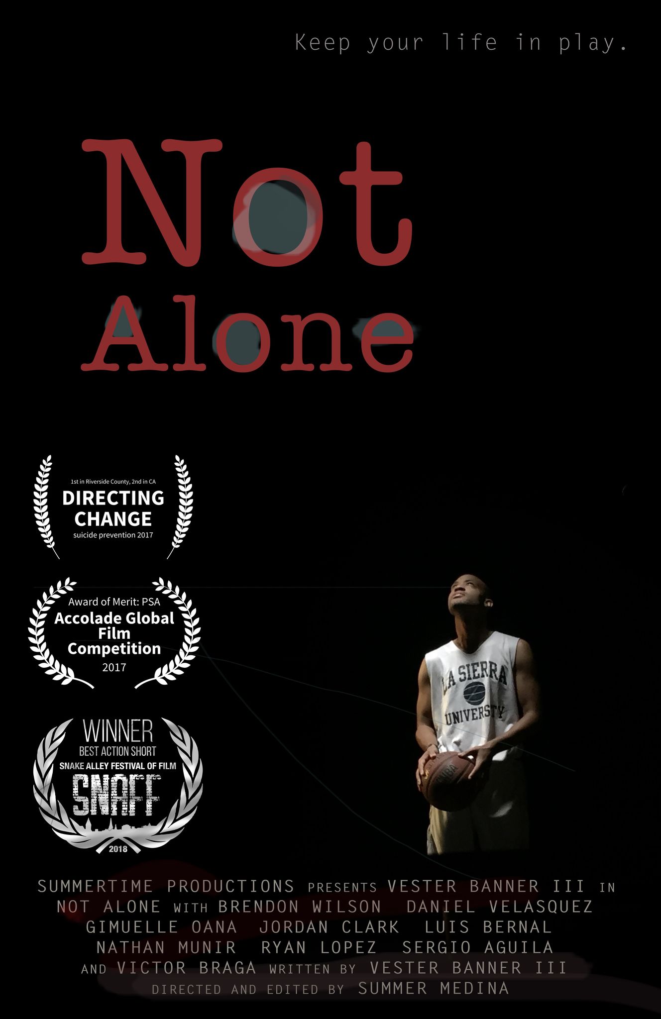 NOT ALONE- SUICIDE PREVENTION (PSA)