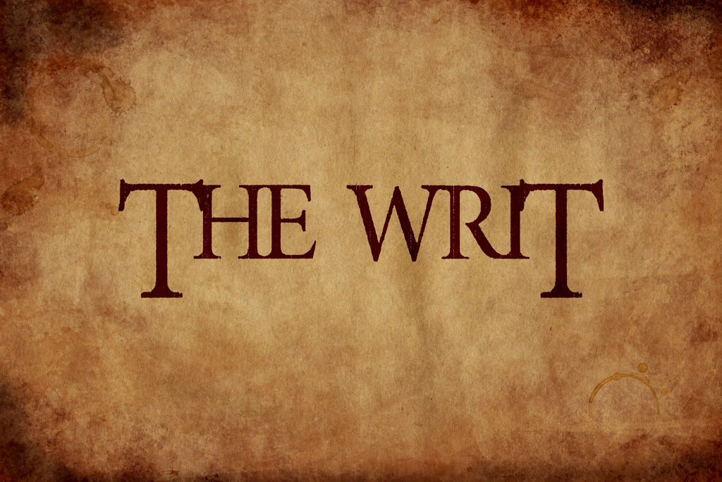 THE WRIT