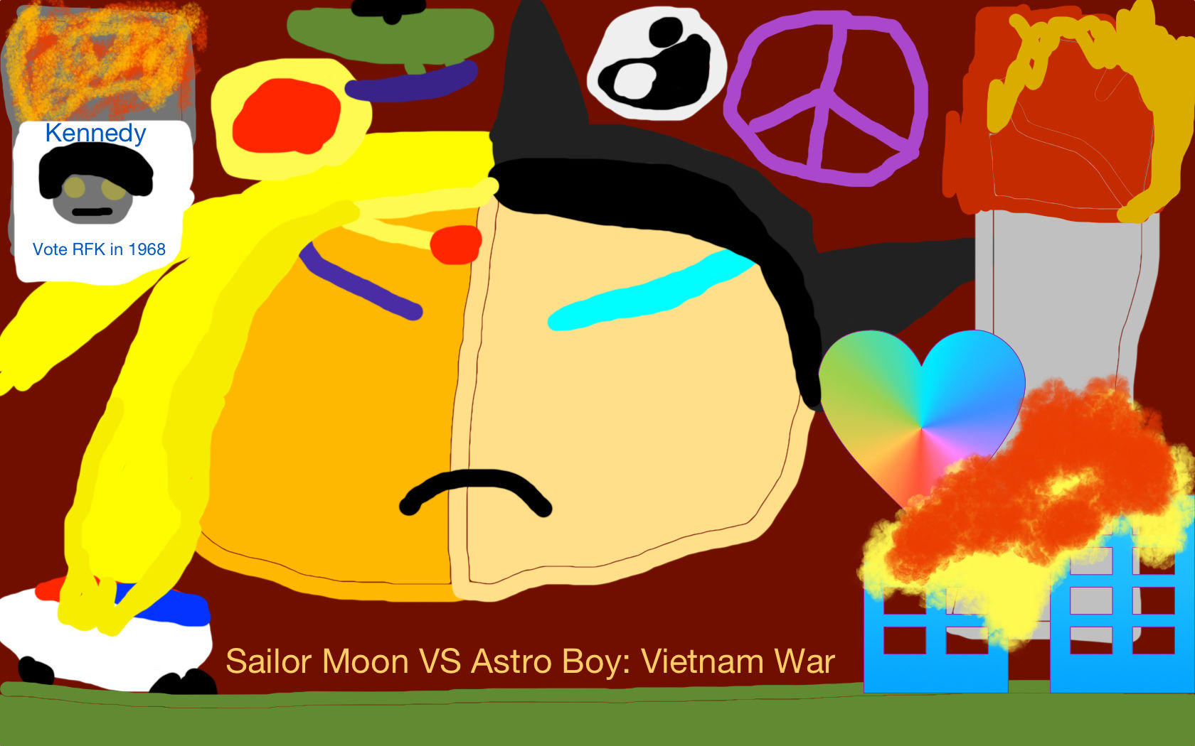 SAILOR MOON VS ASTRO BOY: VIETNAM WAR 