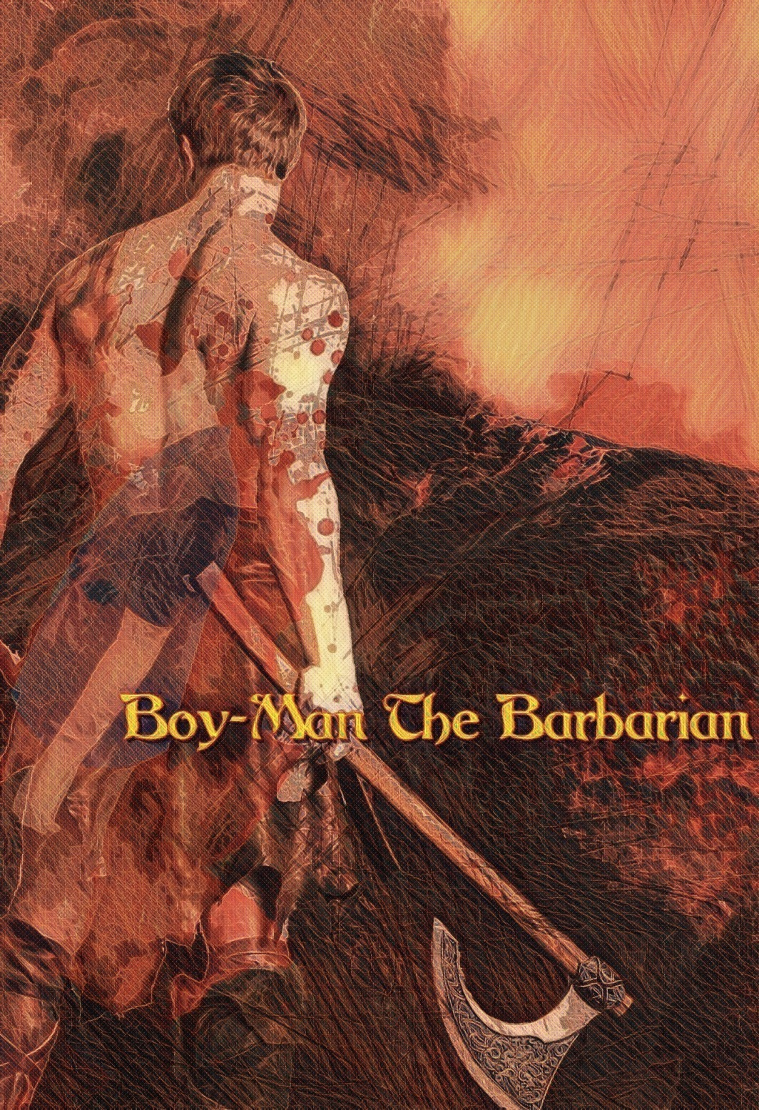 BOY-MAN THE BARBARIAN