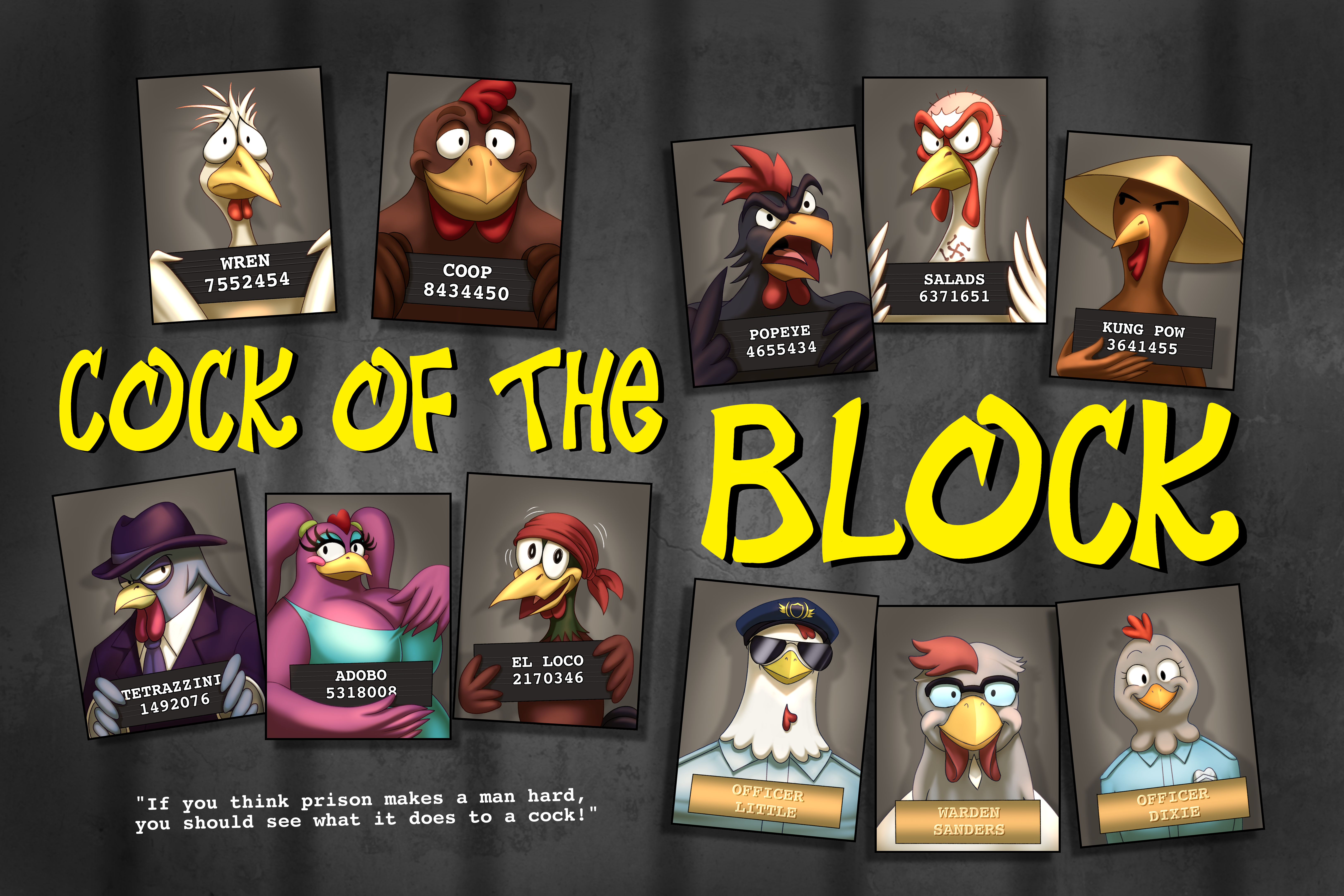 COCK OF THE BLOCK