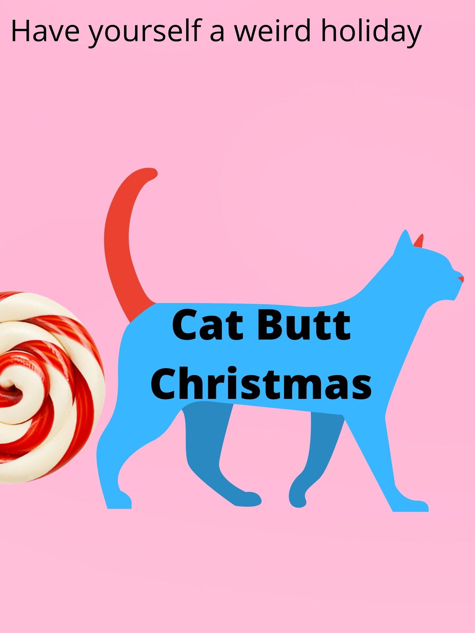 CAT BUTT CHRISTMAS