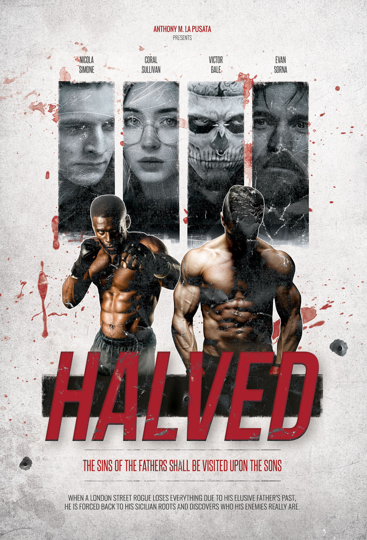 HALVED