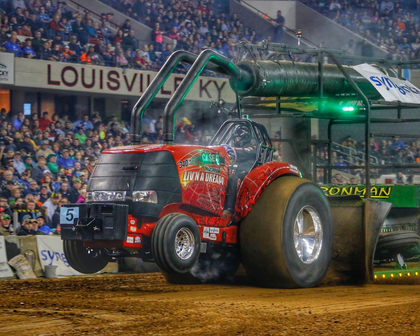 ​  UNLIMITED TRACTOR PULL TV SHOW.