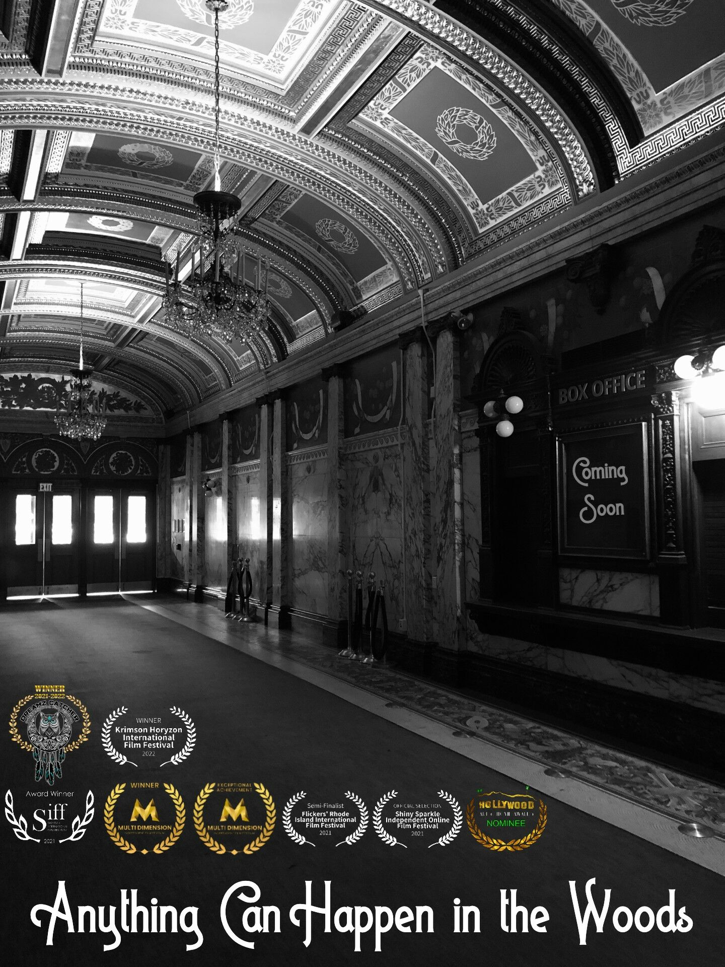 ANYTHING CAN HAPPEN IN THE WOODS