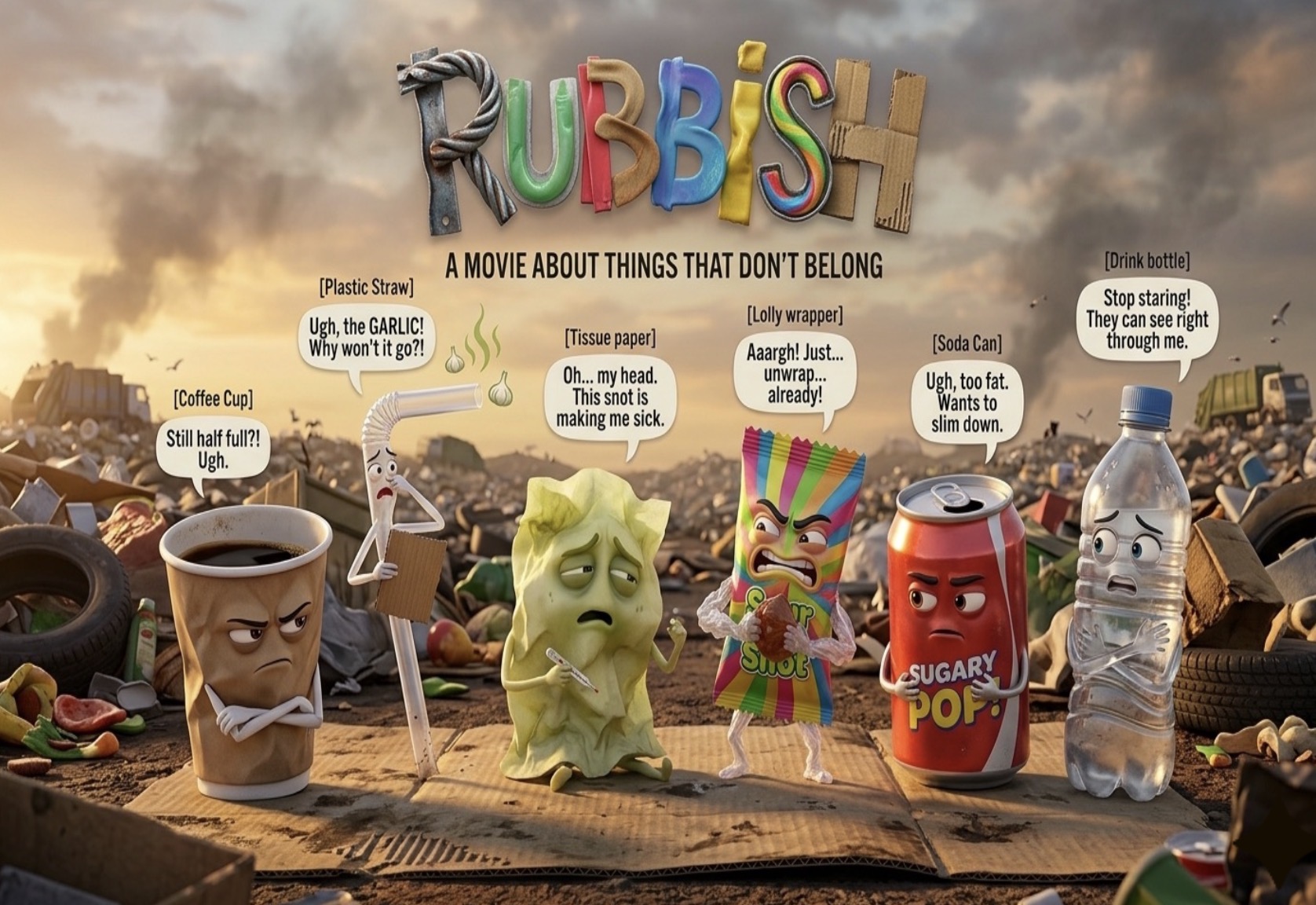 RUBBISH - A TOXIC ENVIRONMENT DISASTER