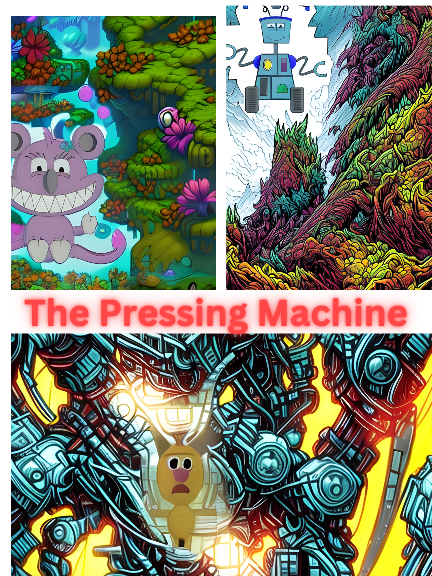 THE PRESSING MACHINE