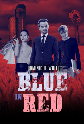 BLUE IN RED