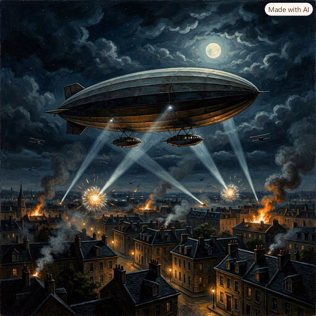 THE ZEPPELIN RAID
