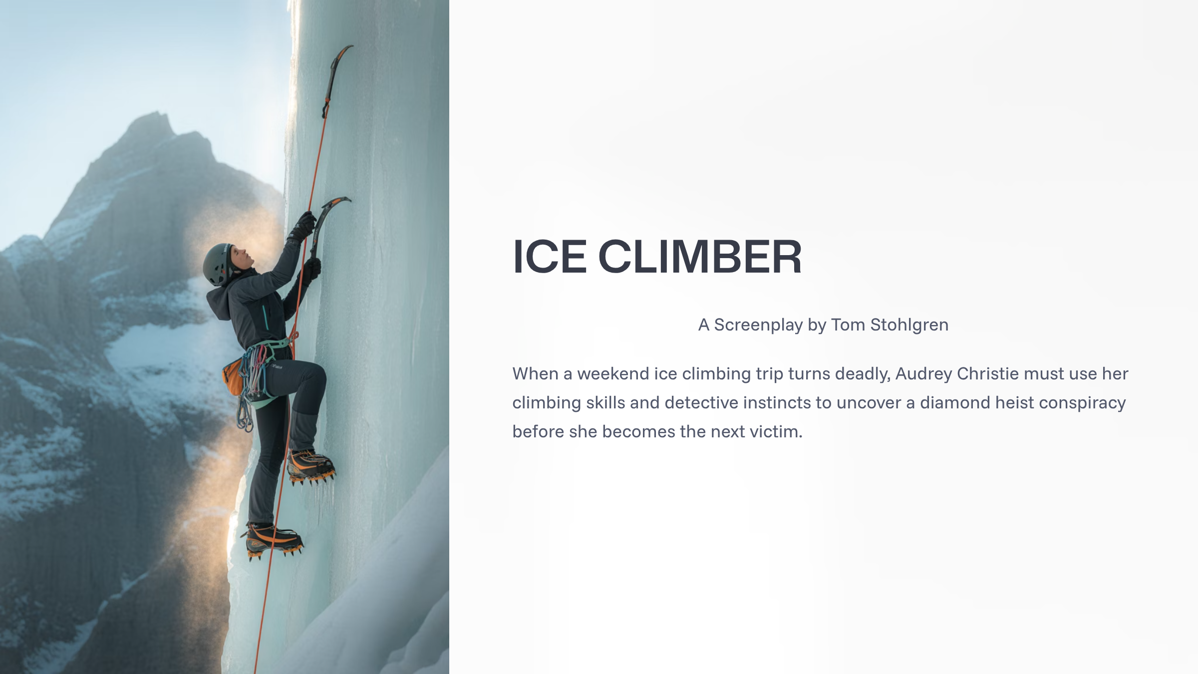ICE CLIMBER