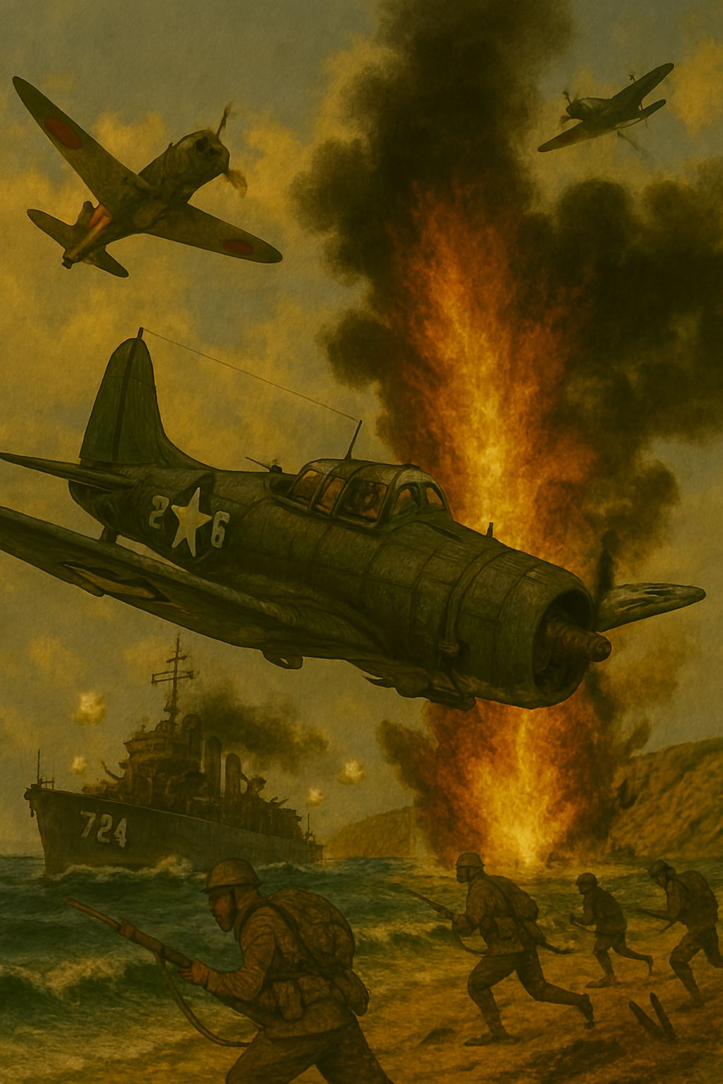 BATTLE OF THE CORAL SEA