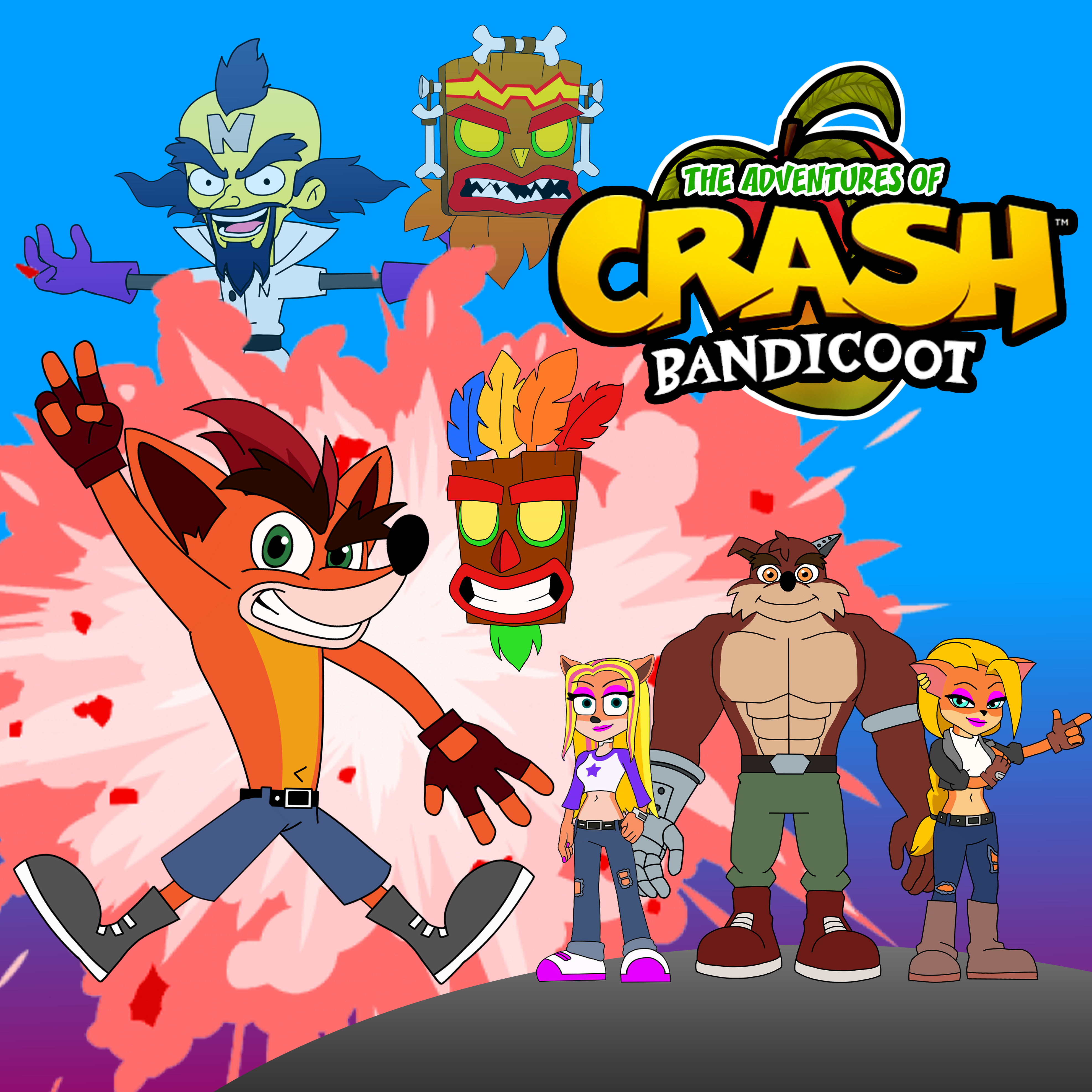 THE ADVENTURES OF CRASH BANDICOOT (ANIMATED SERIES)