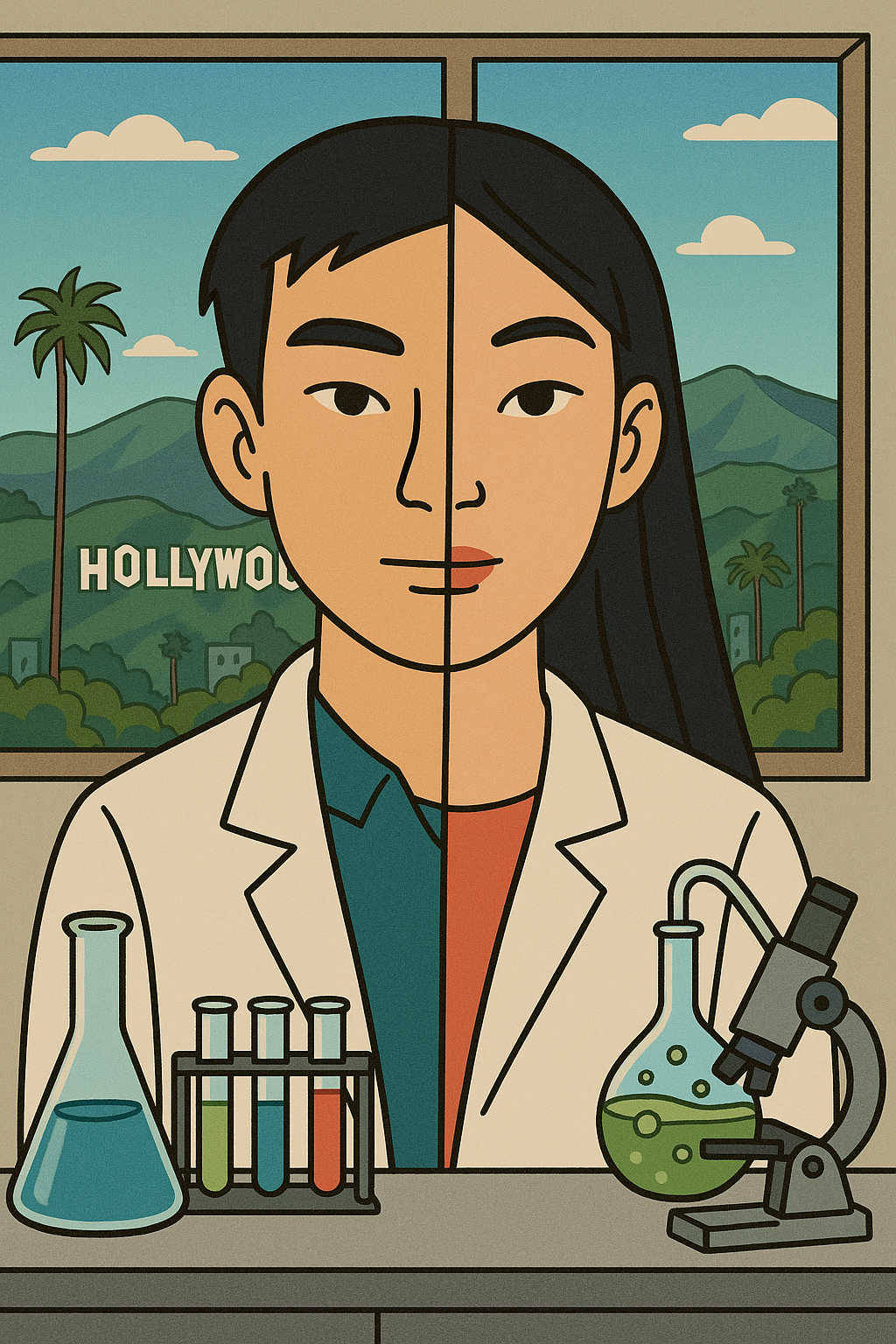 DR GESTR AND MISS WHU (GUESS WHO?) 