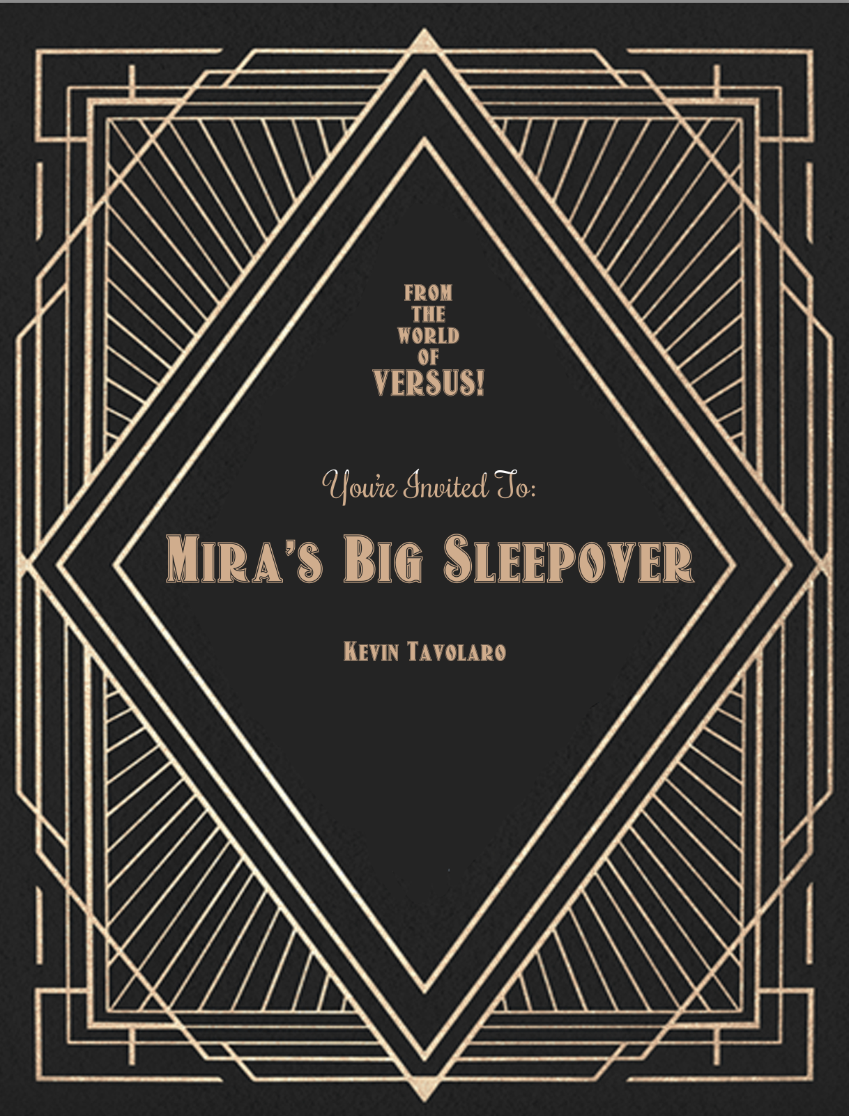 MIRA'S BIG SLEEPOVER