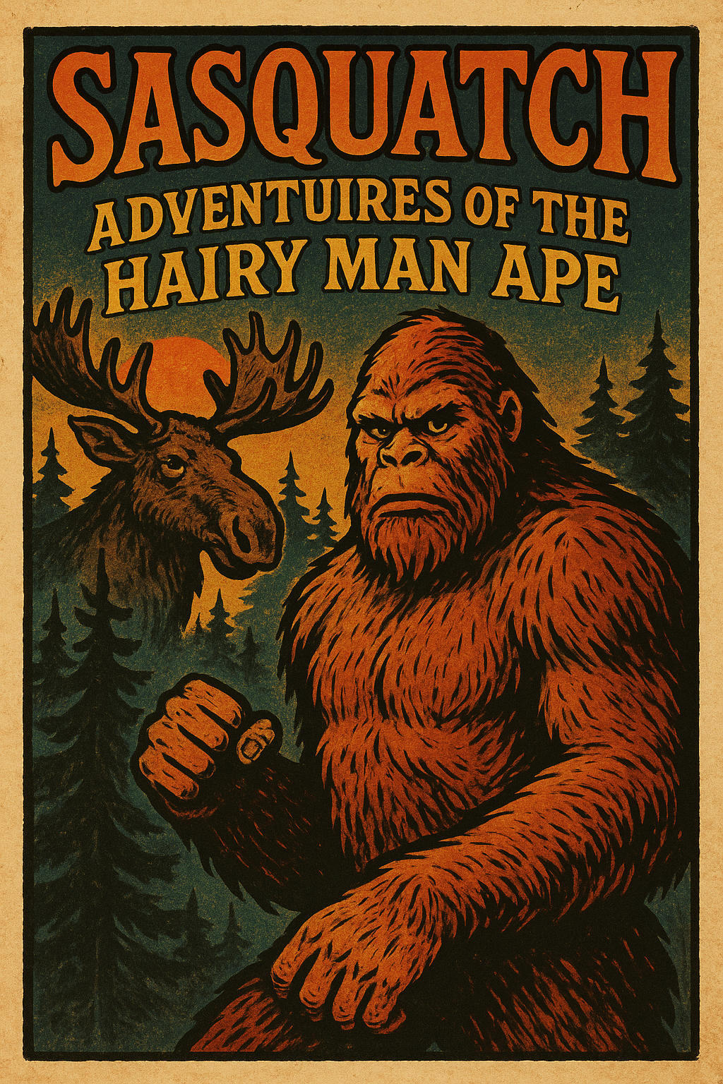 ADVENTURES OF THE HAIRY MAN APE