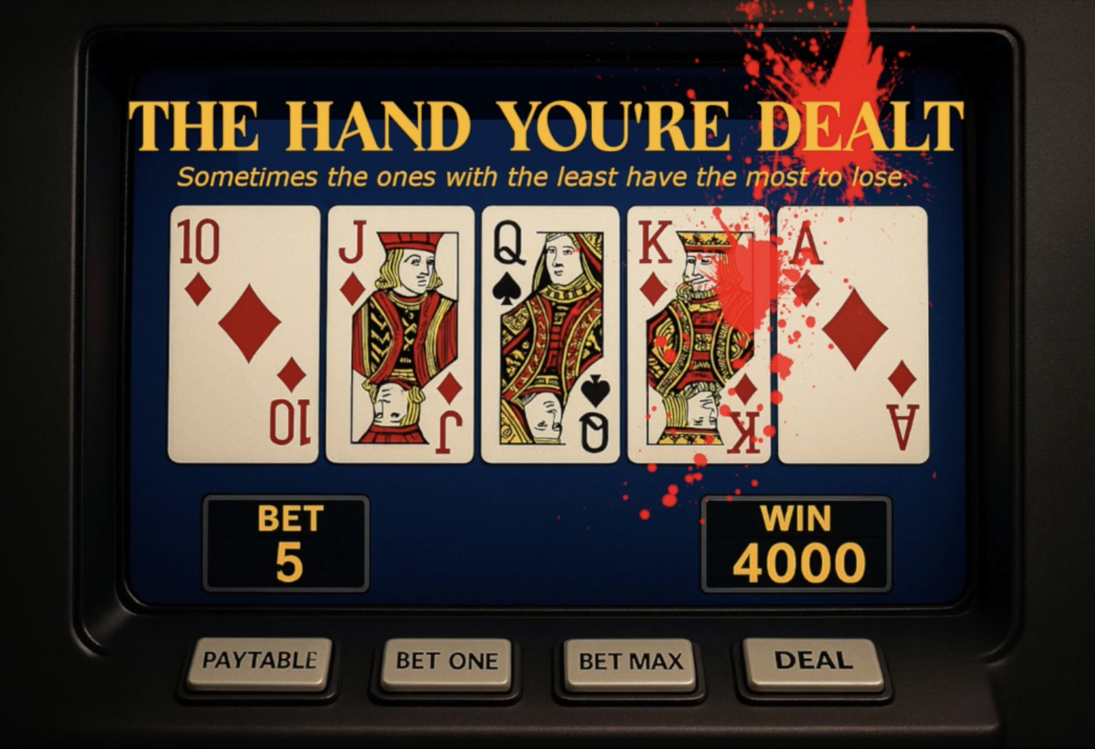 THE HAND YOU&rsquo;RE DEALT