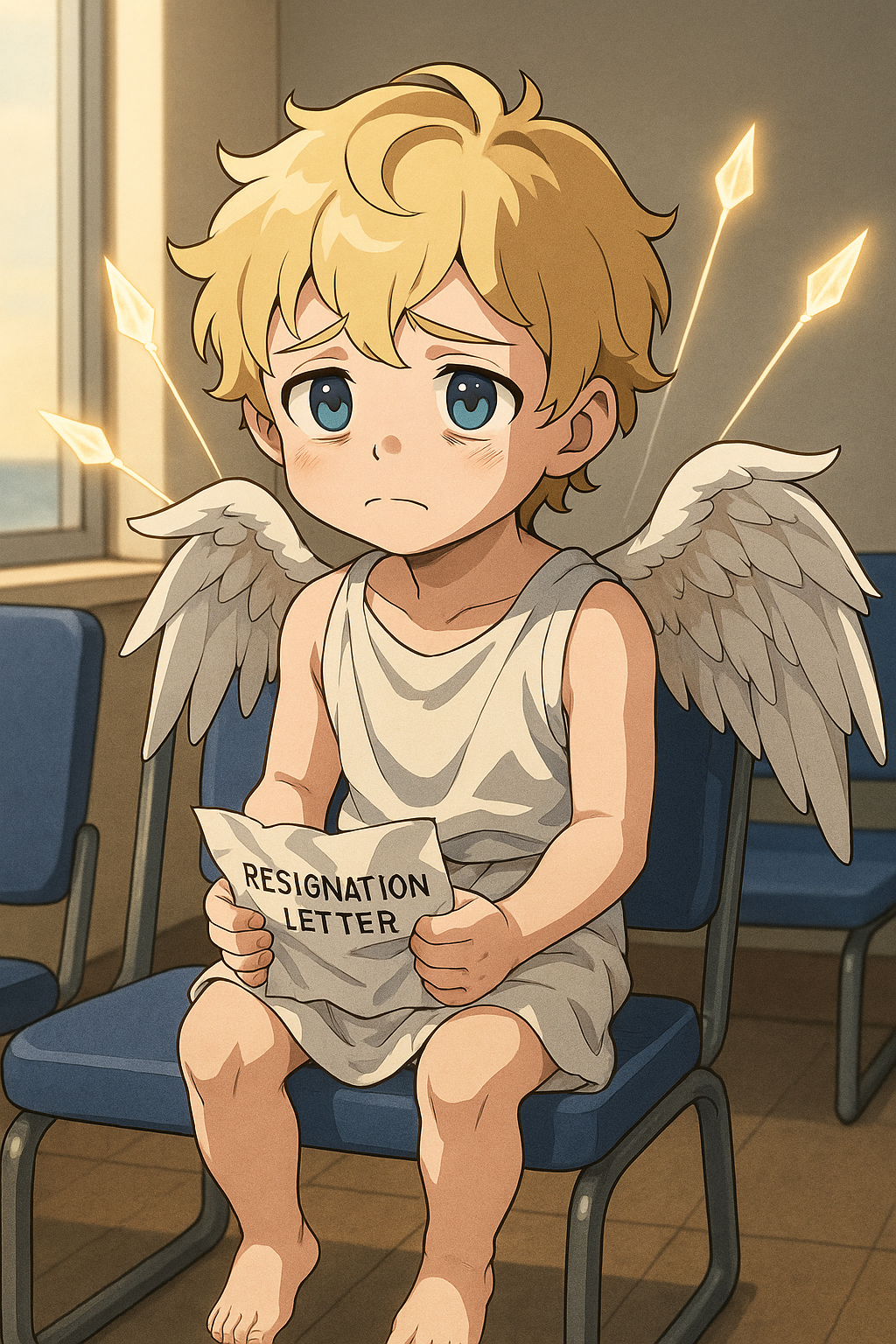 CUPID STEPS DOWN