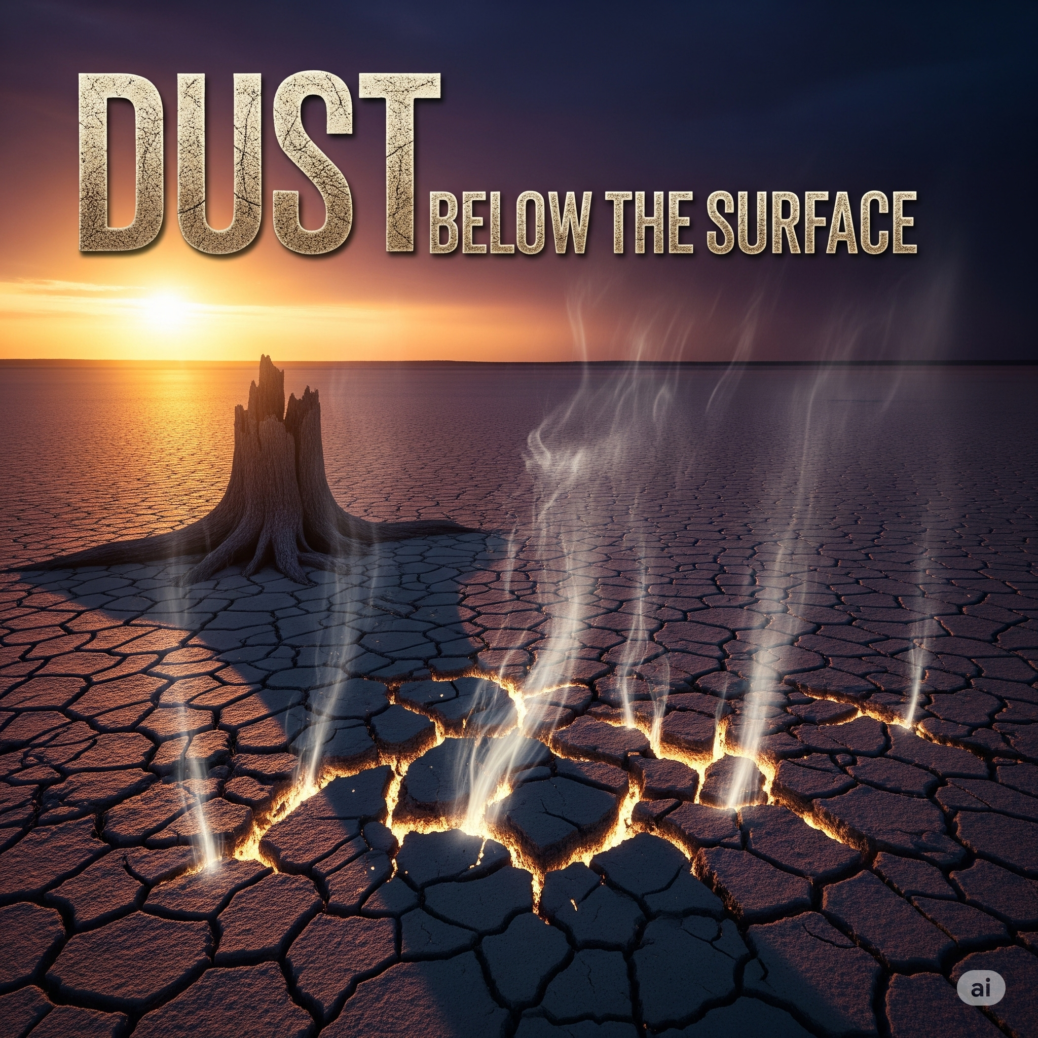 DUST BELOW THE SURFACE