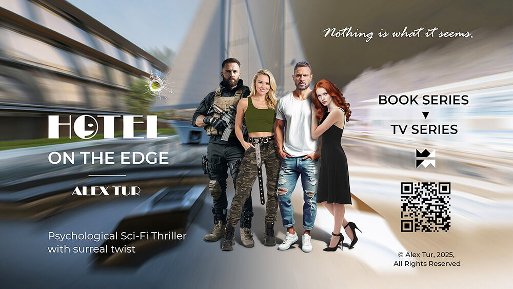 HOTEL ON THE EDGE &mdash; PSYCHOLOGICAL SCI-FI THRILLER, TV SERIES 20-22X60