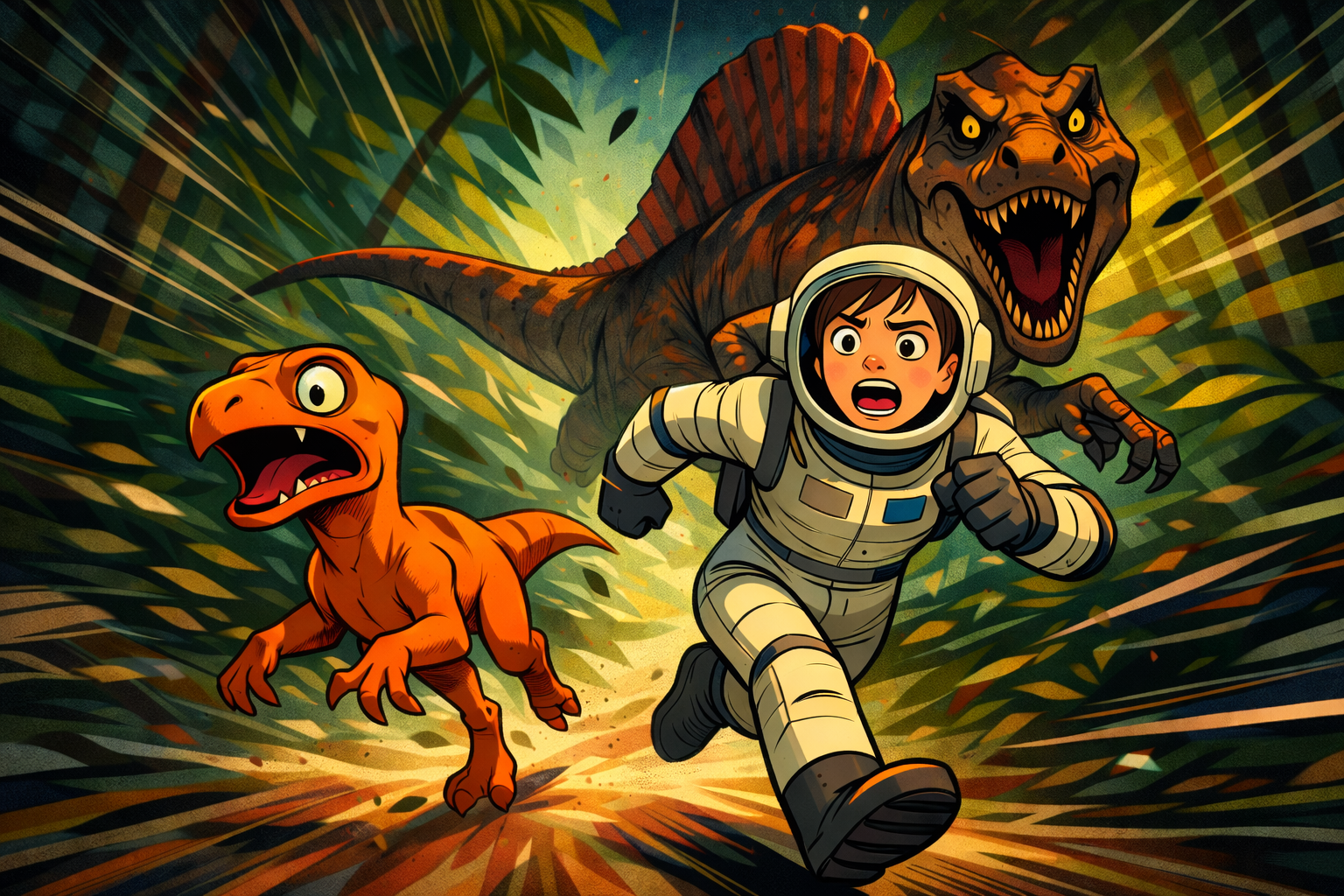 THE DINOSAUR ASTRONAUT 