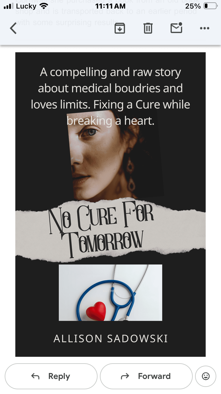 NO CURE FOR TOMORROW