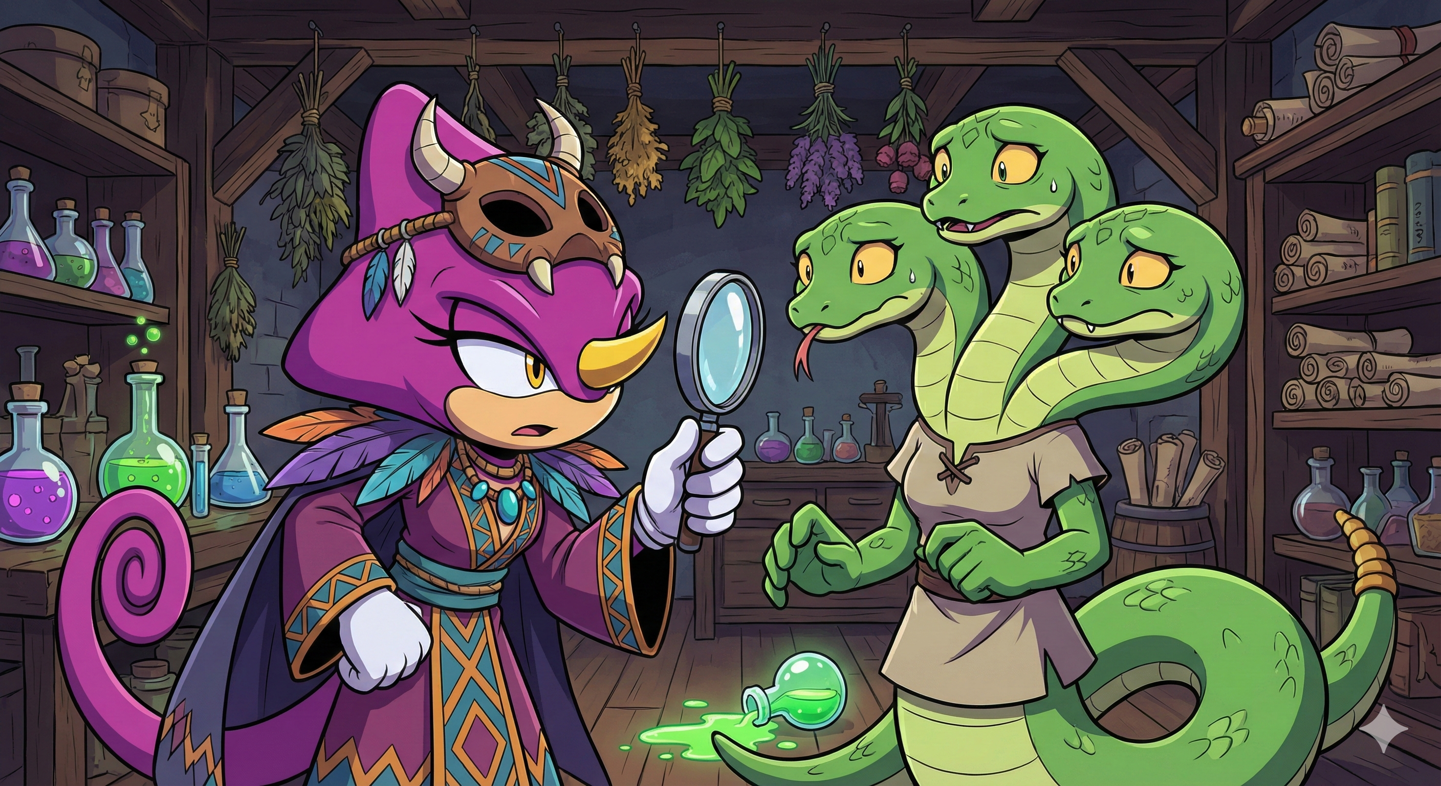 VIOLET CHAMILLE: WITCH DOCTOR