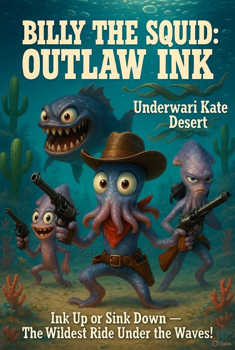 BILLY THE SQUID - INK-SLINGING OUTLAWS IN THE DEPTHS OF CHAOS&mdash;WHERE FUN GETS DEADLY!