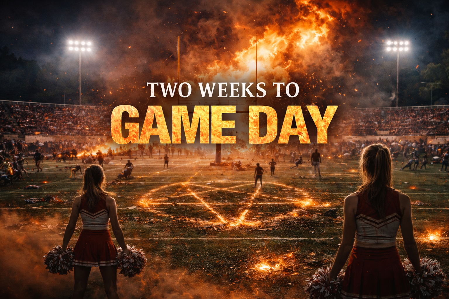 2 WEEKS TO GAME DAY
