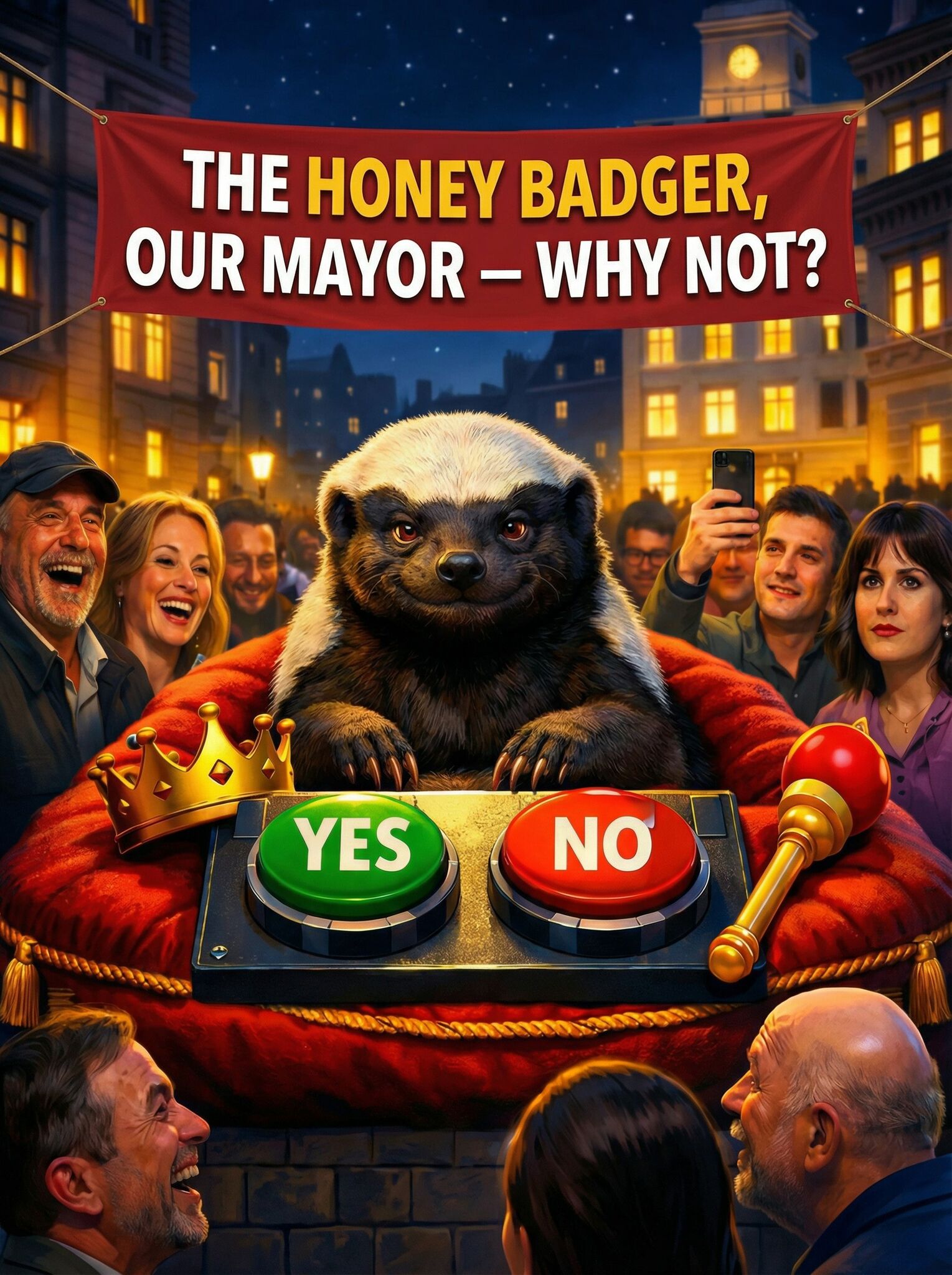 THE HONEY BADGER  (18+)