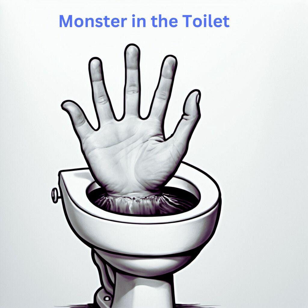 MONSTER IN THE TOILET