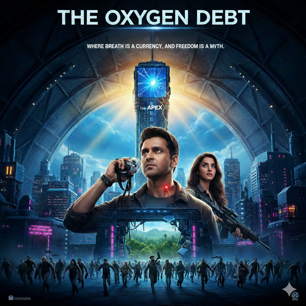 "THE OXYGEN DEBT" &ldquo;WHERE BREATH IS A CURRENCY. AND FREEDOM IS A MYTH.&rdquo;