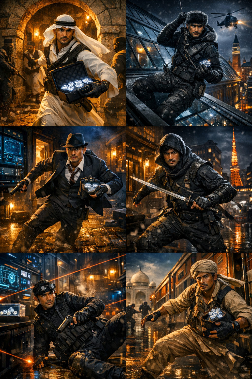 THE THOUSAND - FACED THIEF