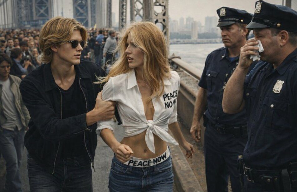 STUDENT UPRISING, NEW YORK, 1970