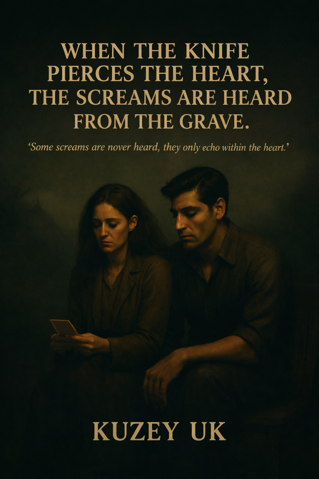 WHEN THE KNIFE PIERCES THE HEART, THE SCREAMS ARE HEARD FROM THE GRAVE