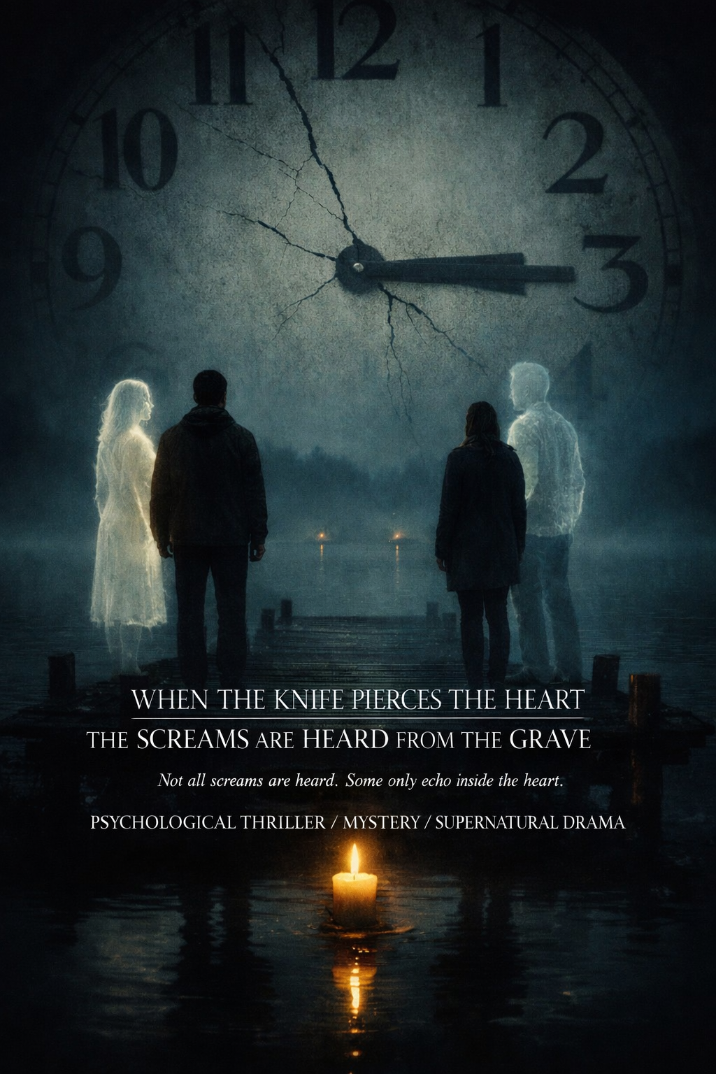 WHEN THE KNIFE PIERCES THE HEART, THE SCREAMS ARE HEARD FROM THE GRAVE