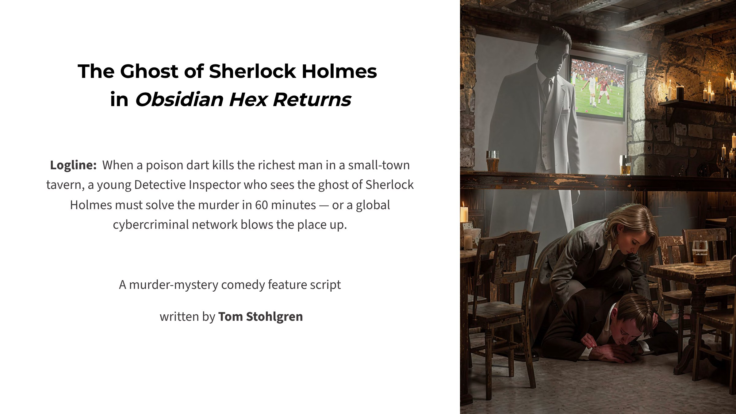 THE GHOST OF SHERLOCK HOLMES IN OBSIDIAN HEX RETURNS