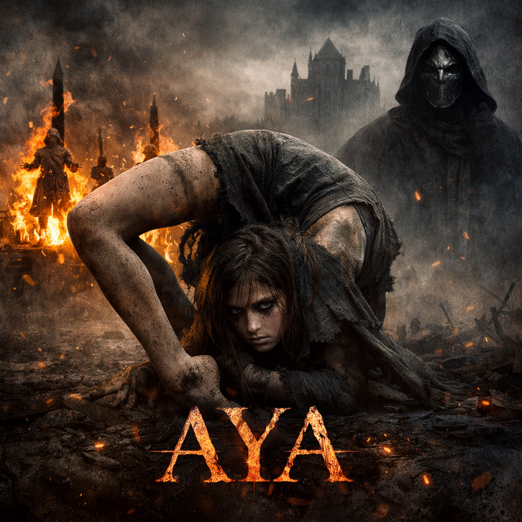 AYA &ldquo;TO HEAL IS HER CRIME. TO SURVIVE IS HER REBELLION.&rdquo;