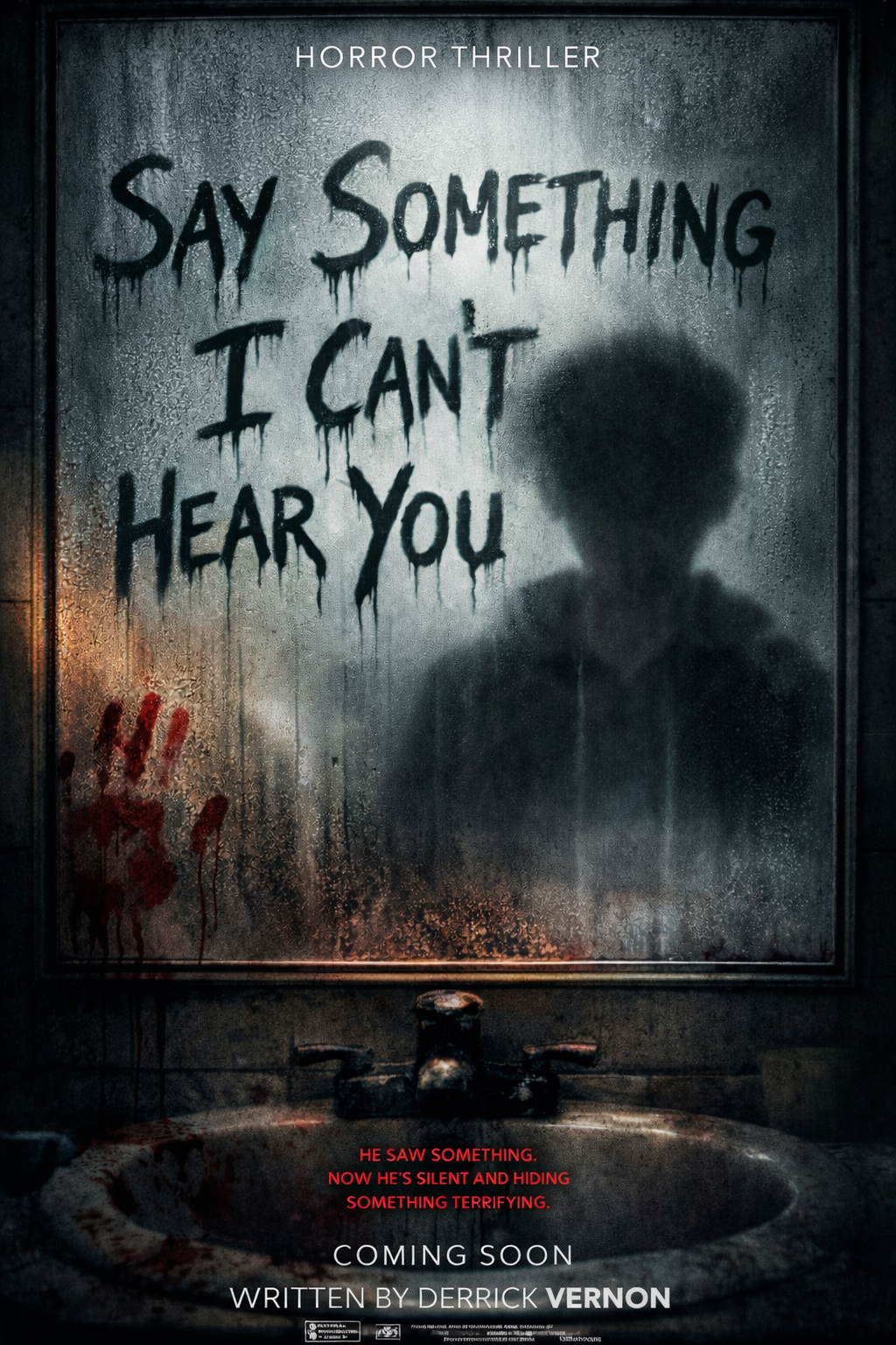 SAY SOMETHING,  I CAN'T HEAR YOU 