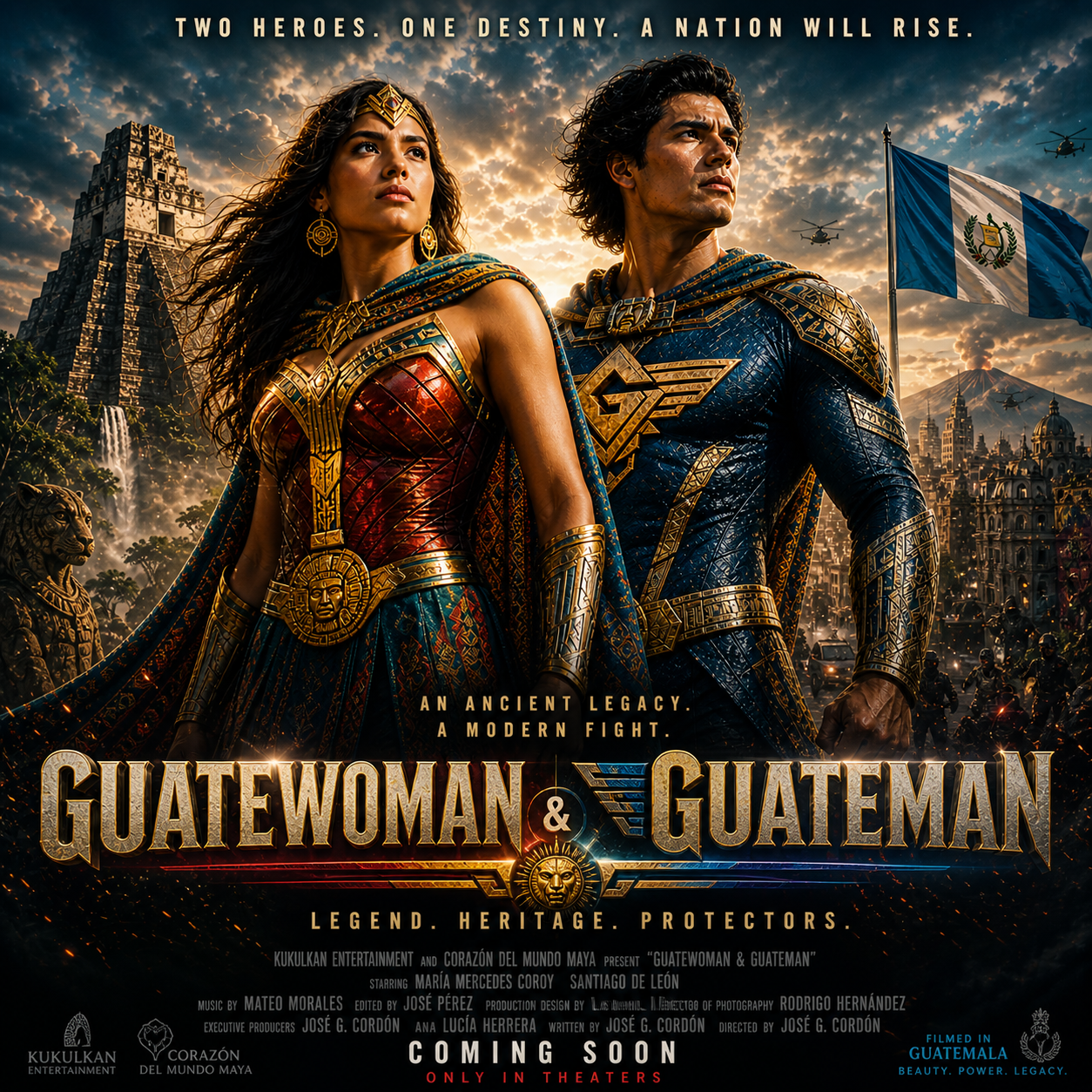 GUATEWOMAN & GUATEMAN SERIES