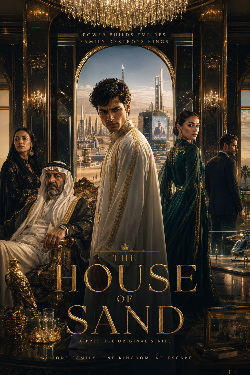 THE HOUSE OF SAND