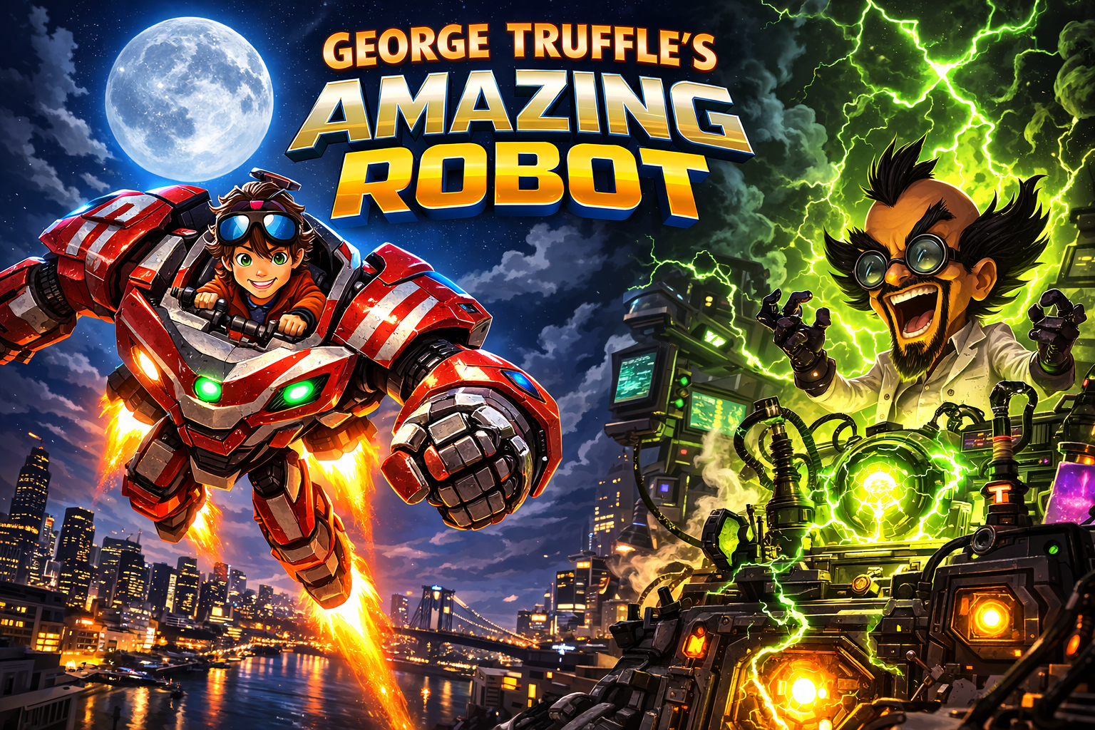 GEORGE TRUFFLE'S AMAZING ROBOT