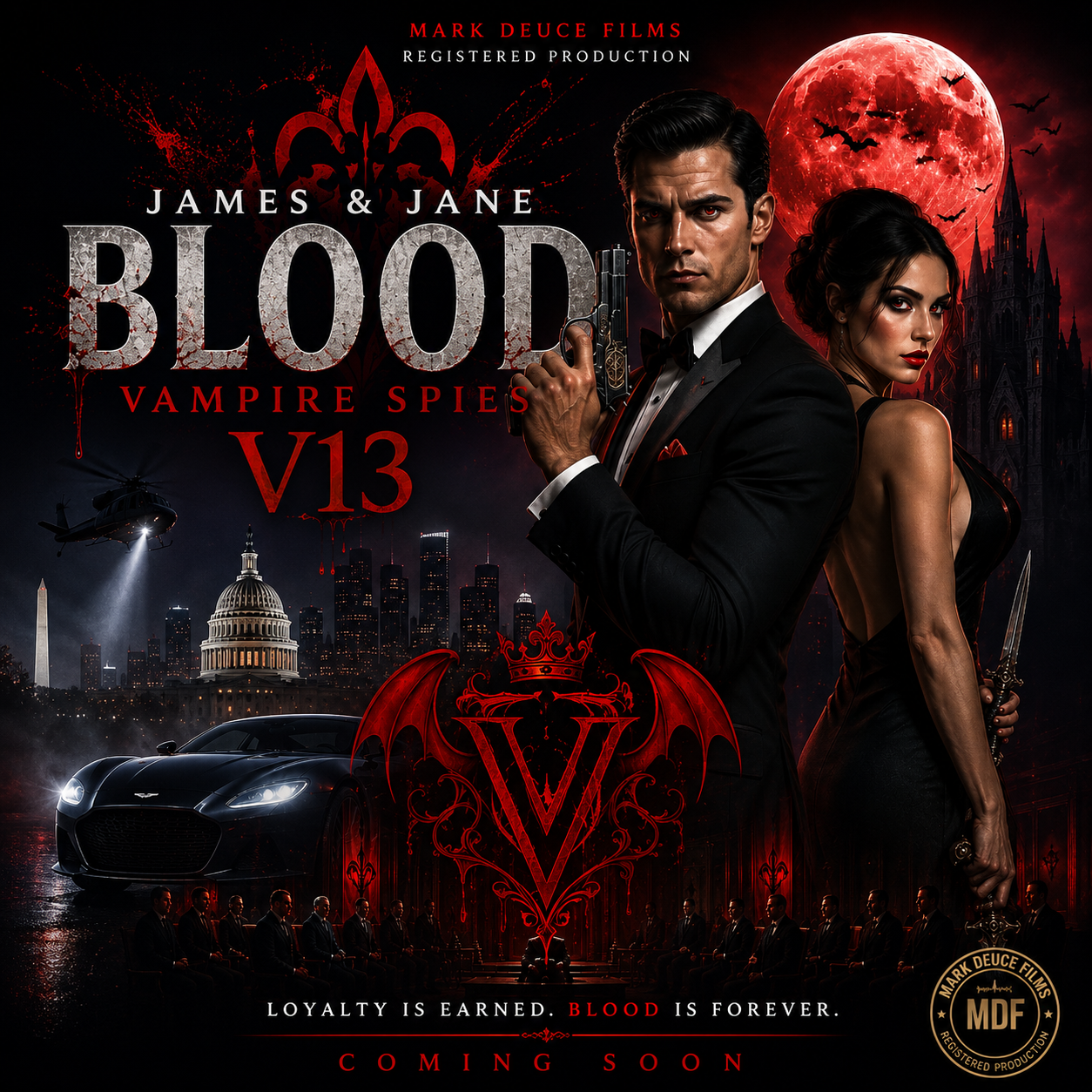 JAMES AND JANE BLOOD V13 - VAMPIRE SPIES