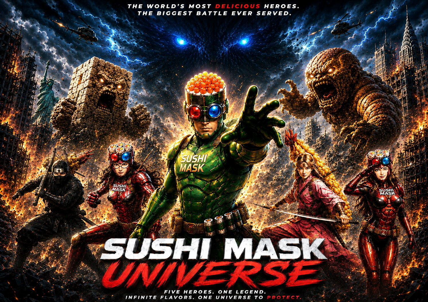 SUSHI MASK UNIVERSE