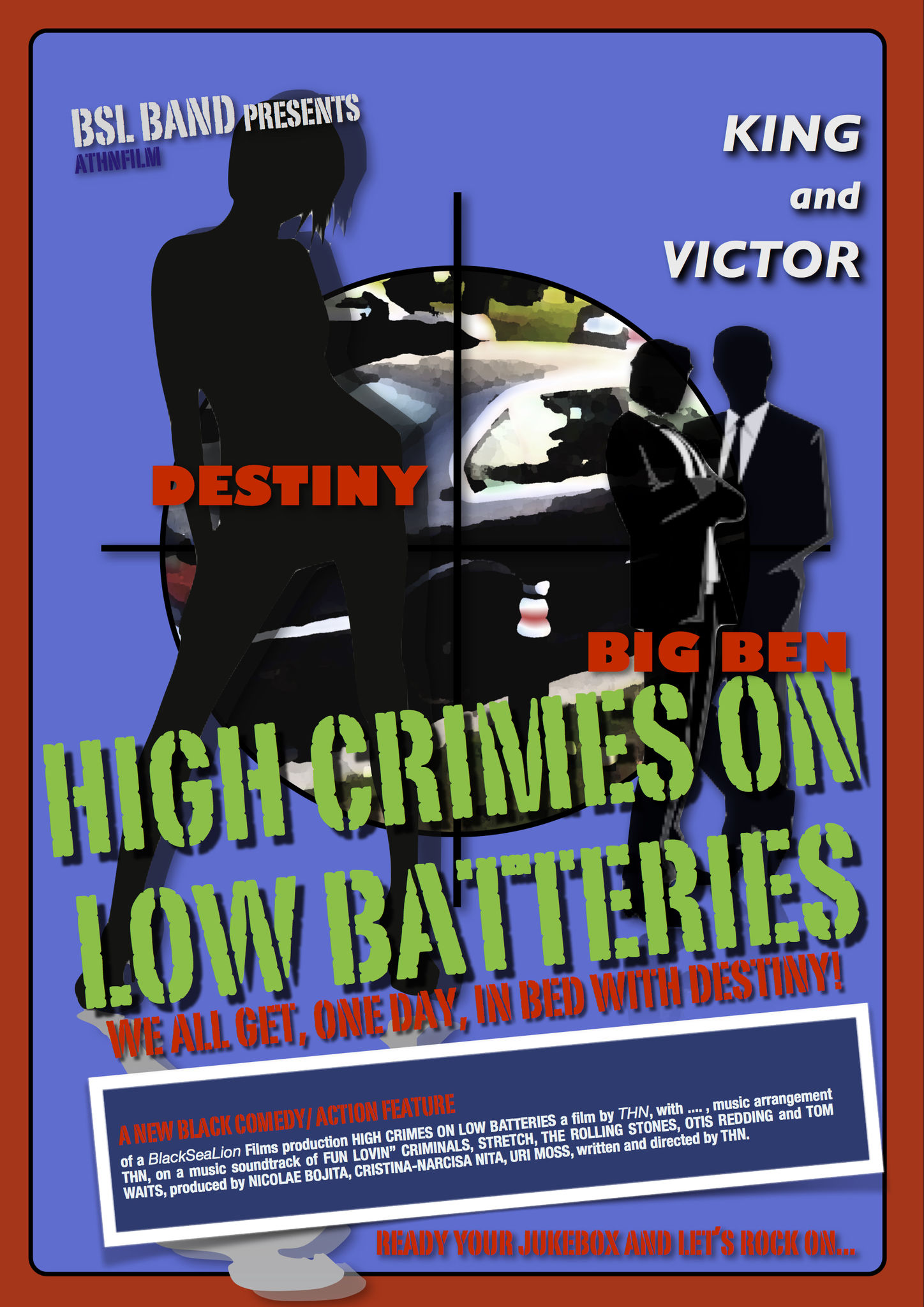 HIGH CRIMES ON LOW BATTERIES