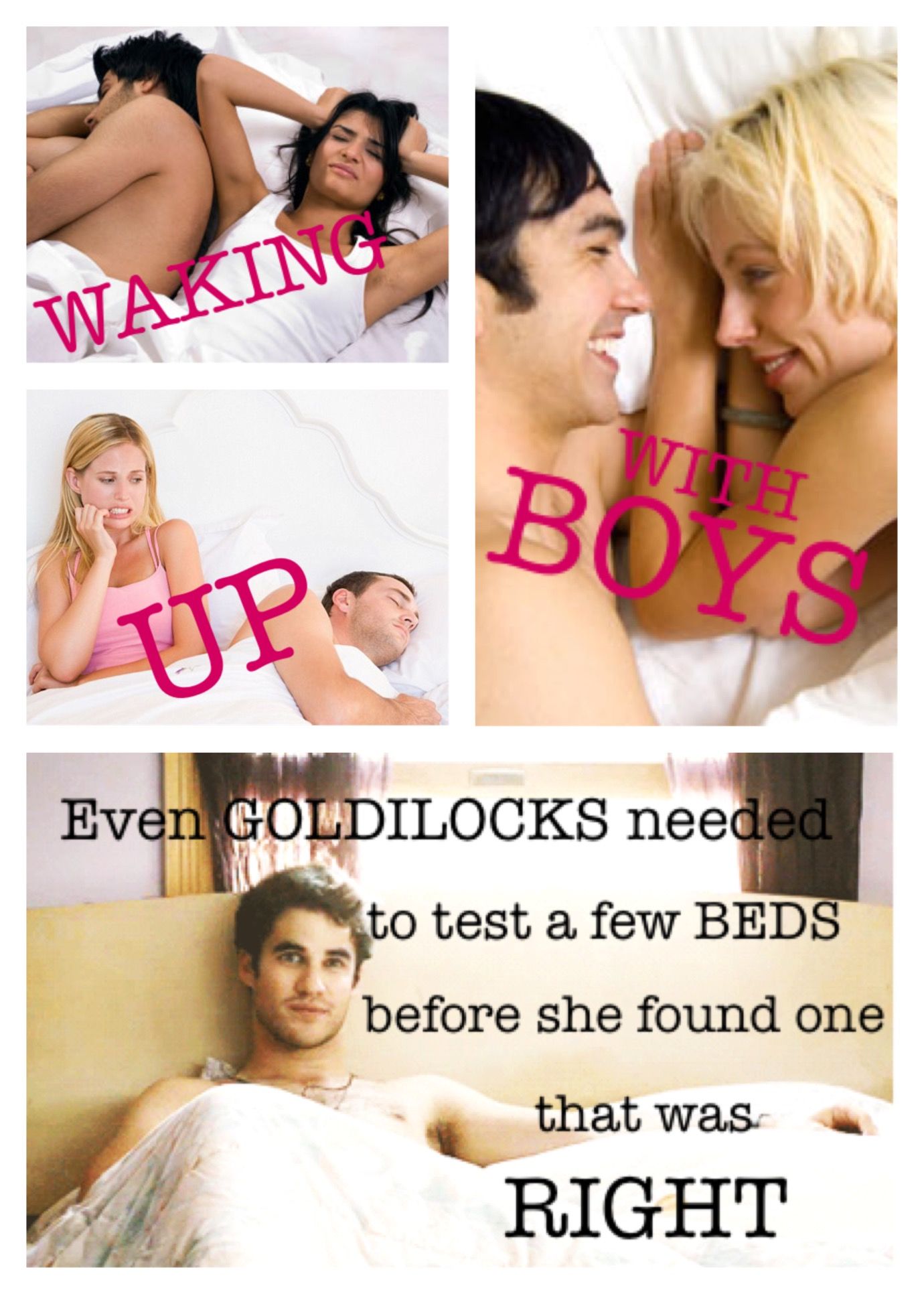 WAKING UP WITH BOYS